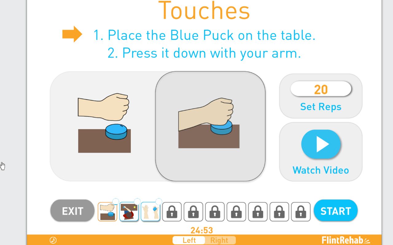 fitmi-touches-exercise-demo fitmi recovery touches screen for stroke and neuro rehab