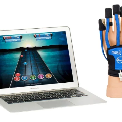 musicglove hand recovery unit made for stroke hand rehabilitation