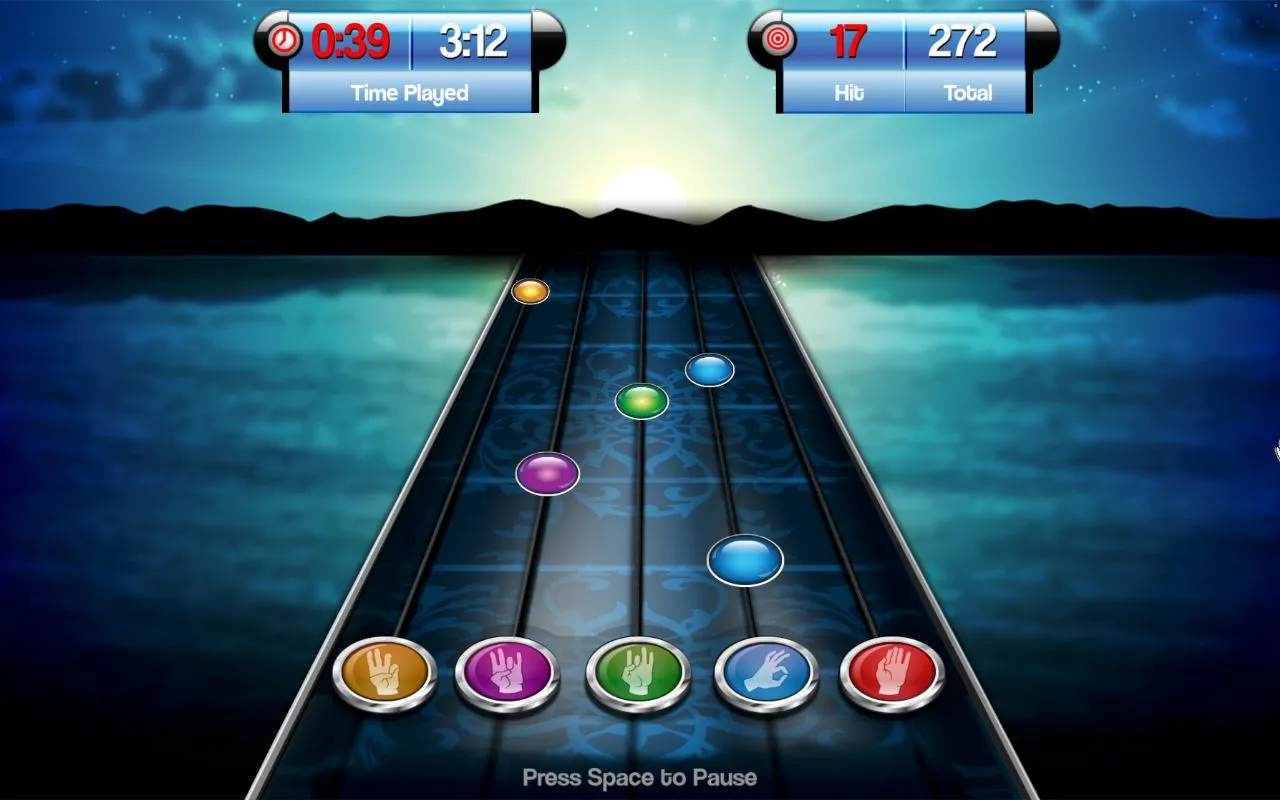 musicglove-notes-gamescreen-forstroke-tbi-recovery musicglove hand recovery notes on game screen for stroke hand rehabilitation