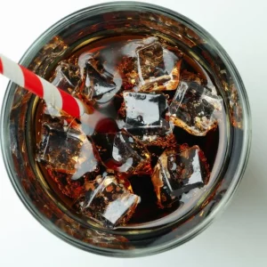 image of diet soda and stroke survivor