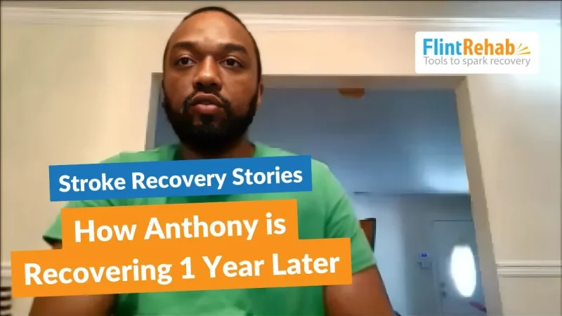 stroke survivor anthony talking about the fitmi tool 1 year post stroke