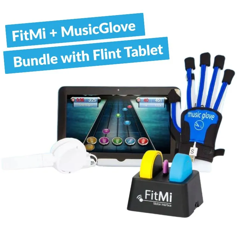 fitmi and musicglove discount tablet bundle for stroke, brain injury and home neurorehab