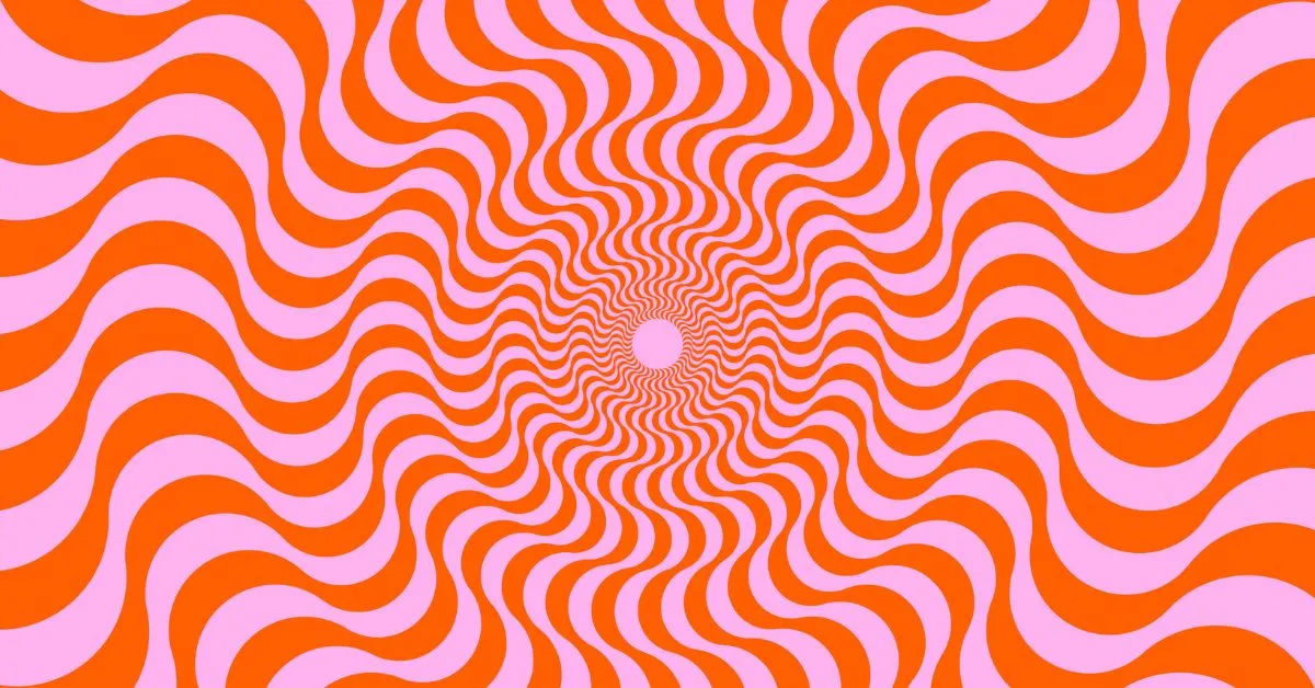 example of psychedelic therapy optical illusion for brain injury patient