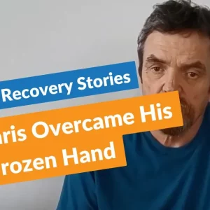 stroke survivor chris discusses his recovery using the fitmi home rehab device