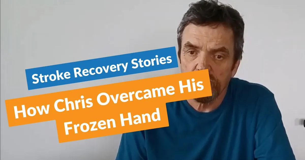stroke survivor chris discusses his recovery using the fitmi home rehab device