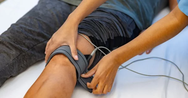 nmes vs tens unit being used in a rehab clinic for stroke, tbi, and spinal cord injury