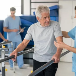 man figuring out whether rehab is tiring or overdoing it after stroke