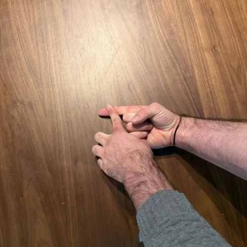 individual finger stretch for spasticity after stroke