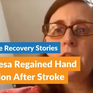 picture of teresa who regained hand function after stroke
