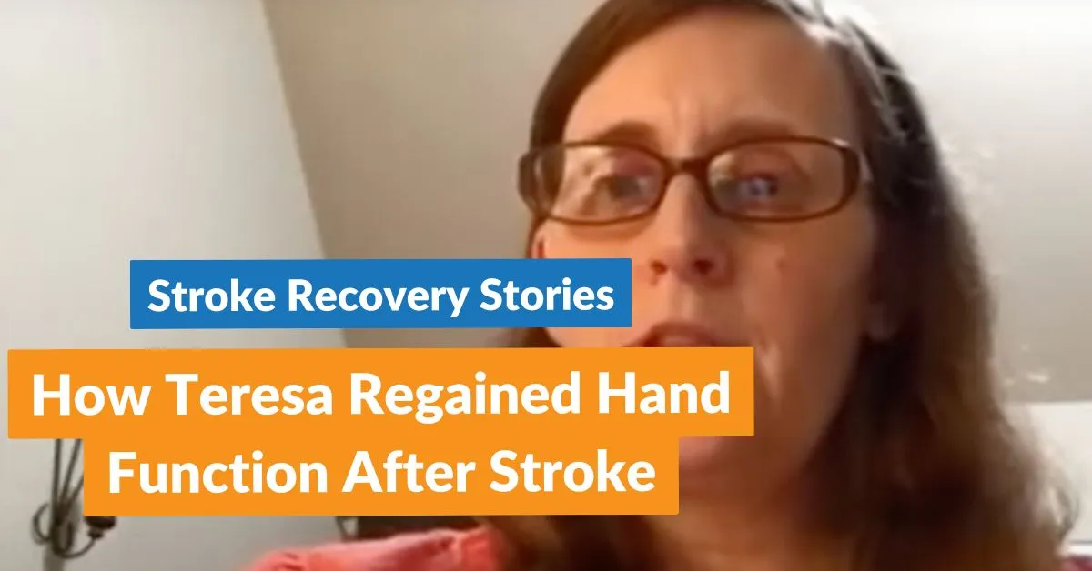 picture of teresa who regained hand function after stroke
