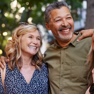 man working on reducing his depression after stroke