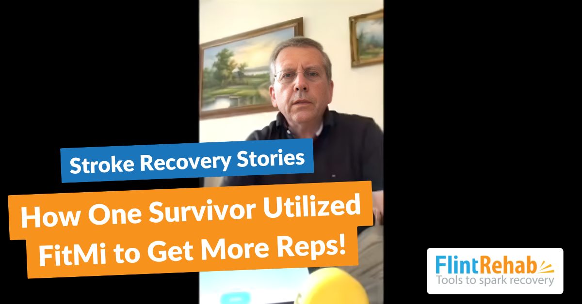 david russel talking about his wife's brain aneurysm recovery with fitmi