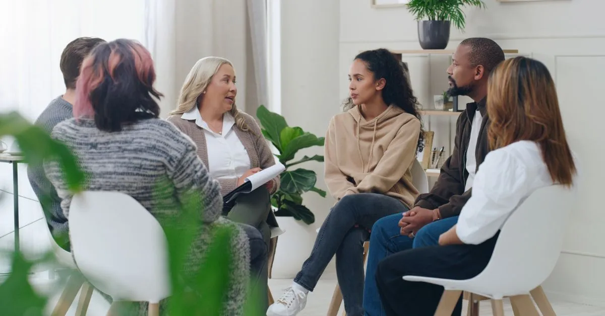 caregiver support group meeting