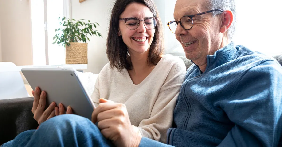 daughter caregiver for father stroke recovery