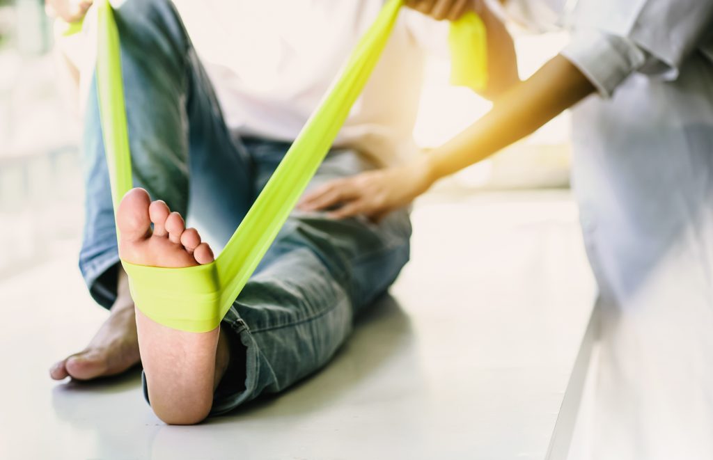 Flex AFO for foot drop